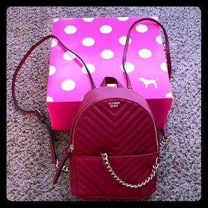 Victoria’s Secret quilted backpack